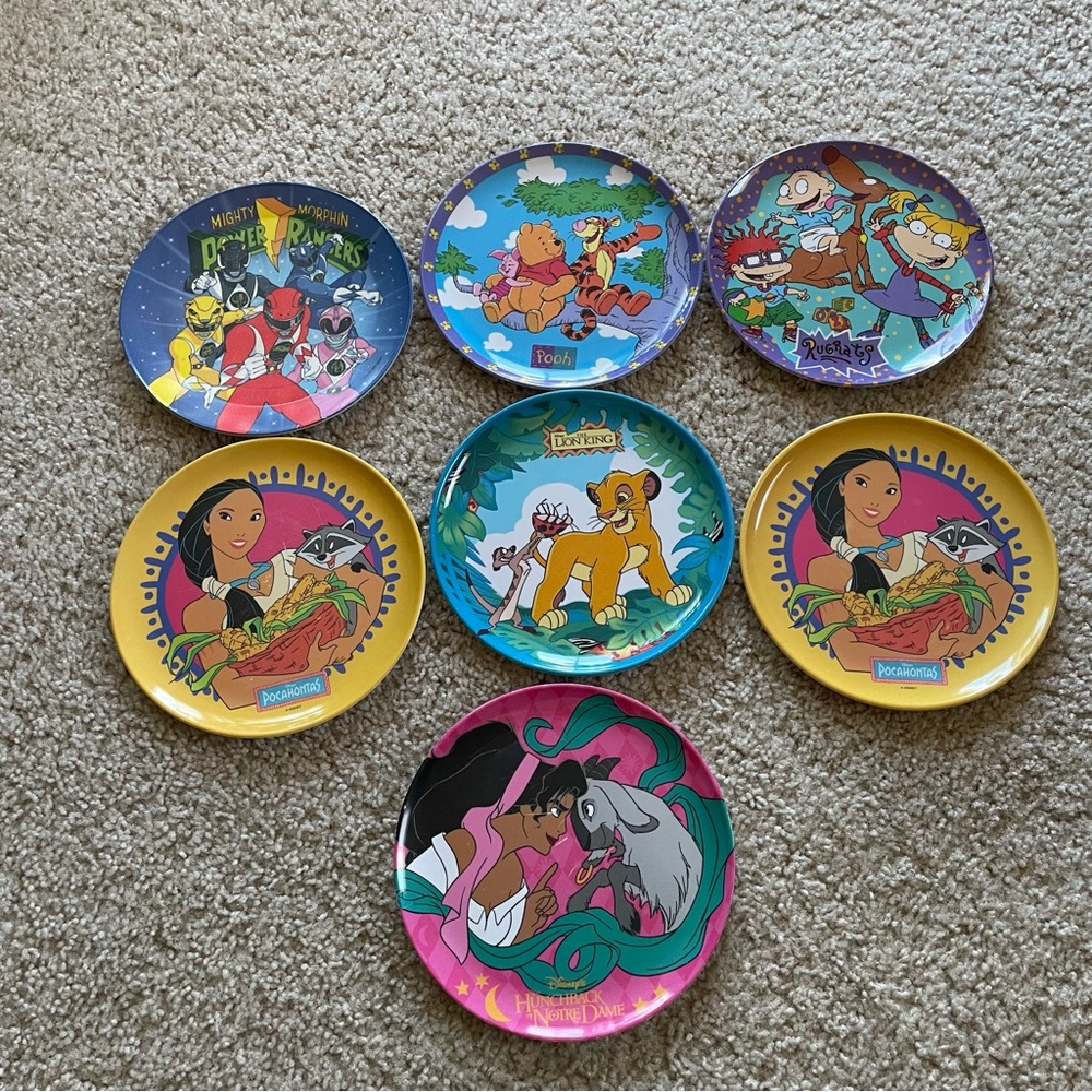 Vintage Character Plates (7)